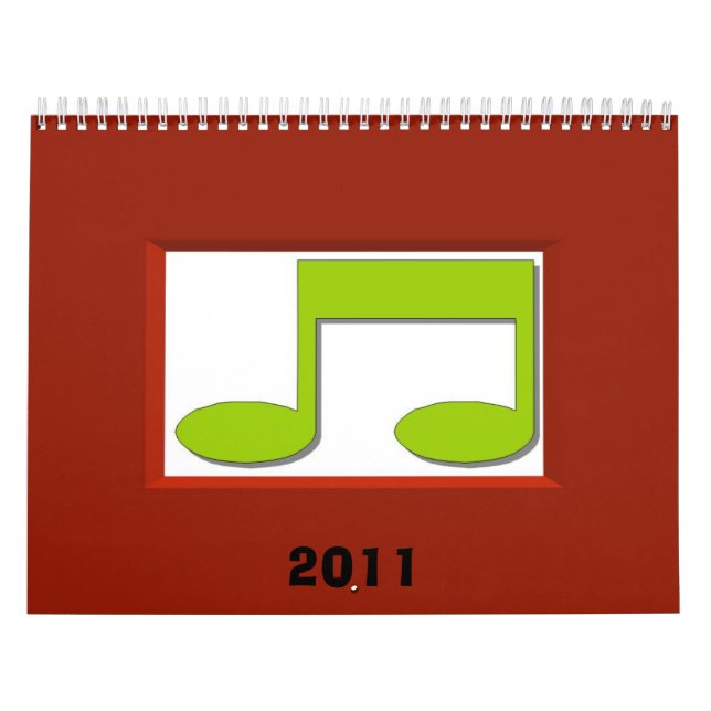Music Calendar 2011 (Cover)