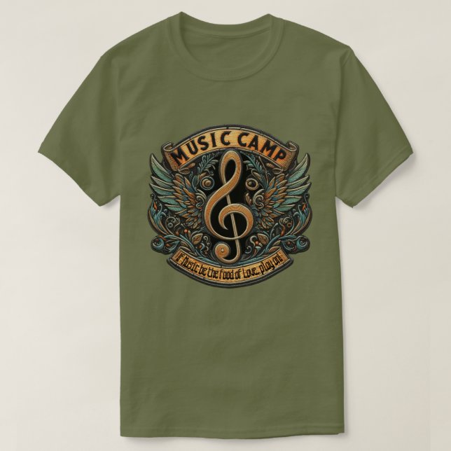 Music Camp T-Shirt (Design Front)