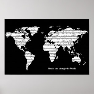 music can change the world poster