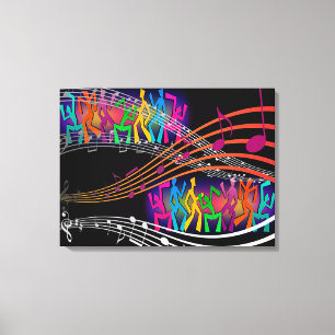 Music Canvas Print