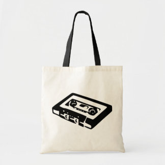 Music Cassette Design Tote Bag
