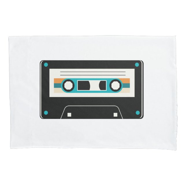 Music Cassette Pillowcase (Front)