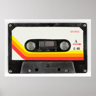 Music cassette poster