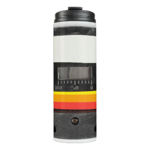 Music cassette thermal tumbler