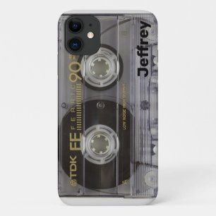 Music Cassette with Name Case-Mate iPhone Case