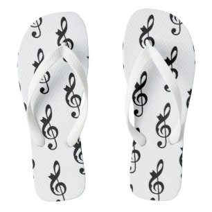 Music Cat Clef  Jandals