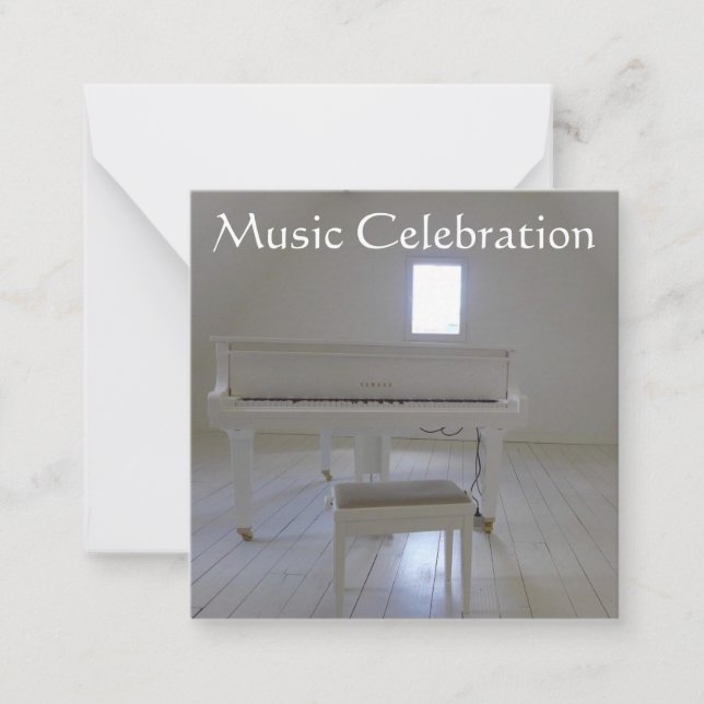 Music Celebration Card (Front)