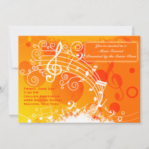 Music Celebration Invitation