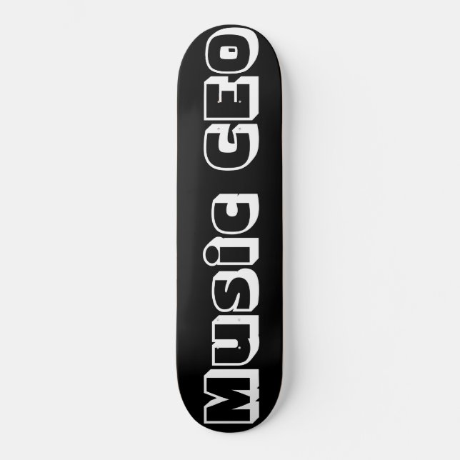 MUSIC CEO Skateboard (Front)