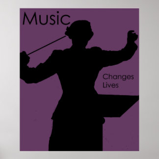 Music Changes Lives Poster
