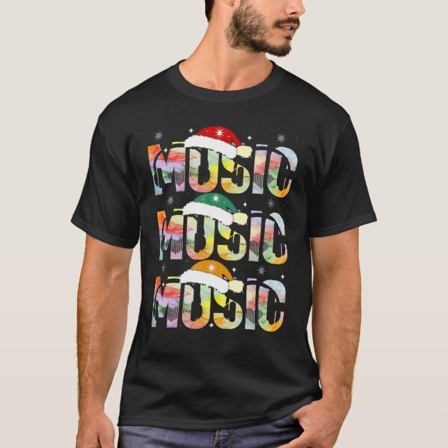 Music  CHRISTMAS T-Shirt (Front)