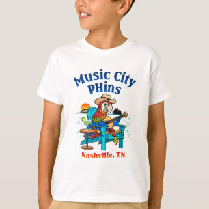 Music City Phins Kids Front Logo T-Shirt