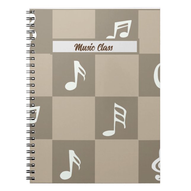 Music Class: Notebook (Front)