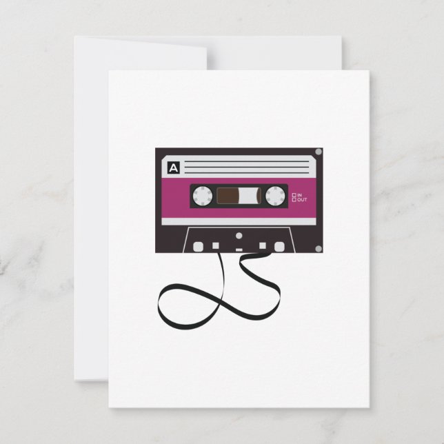 Music Classic Cassette Tape Vintage Retro 1980s (Front)