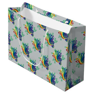 Music Clef Bouquet Large Gift Bag