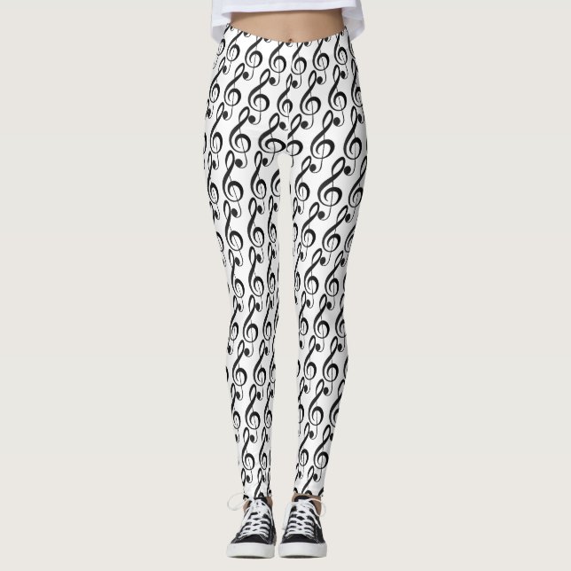 Music Clef Leggings (Front)