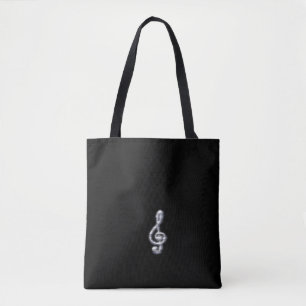 Music Clef  Tote Bag