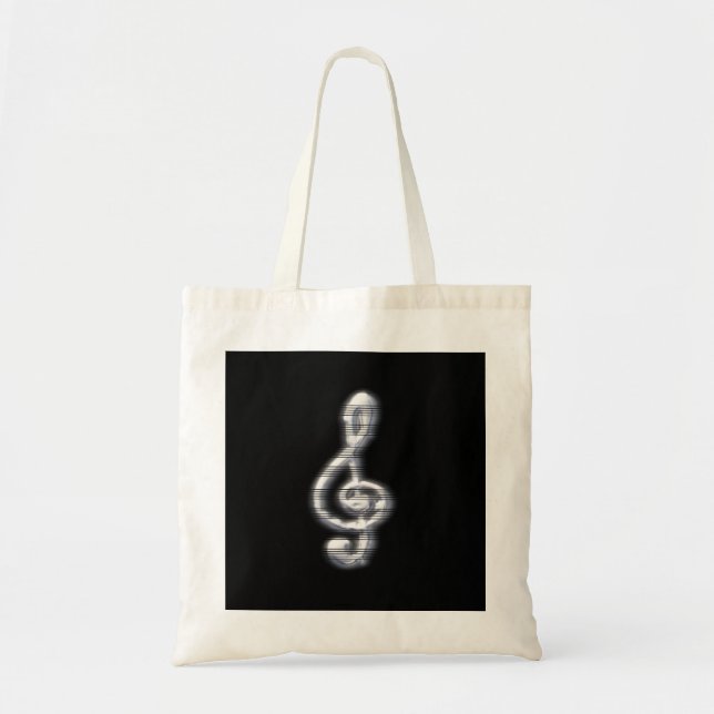 Music Clef  Tote Bag (Front)