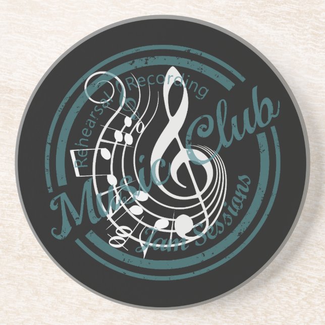 Music Club Coaster (Front)
