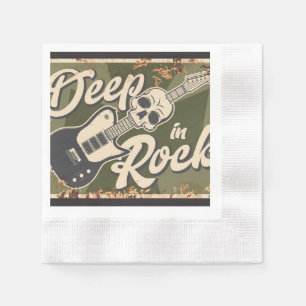 Music club napkin