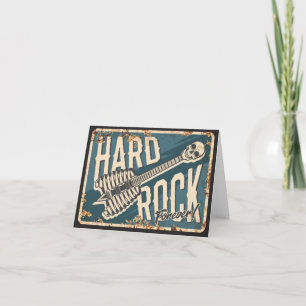 Music club thank you card