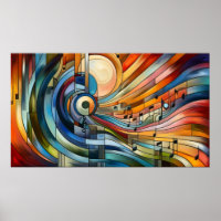 Music composition - lyrical abstract piece 04