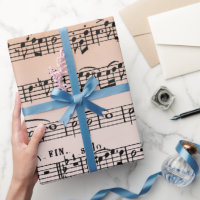 Music Composition On Gradient Background
