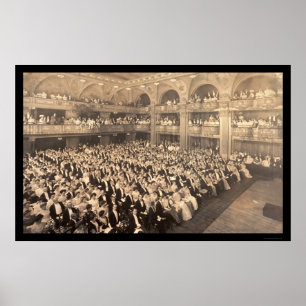 Music Concert New York Photo 1908 Poster