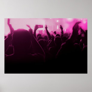 Music Concert Scene Poster