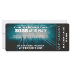 Music Concert VIP Ticket And RSVP Wedding