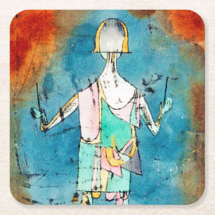 Music Conductor (Player), Klee Square Paper Coaster