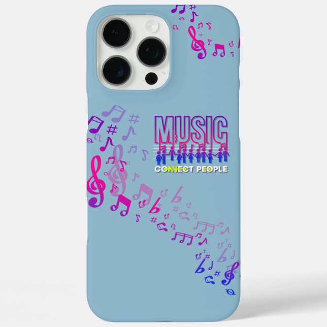 Music Connects People | Case-Mate iPhone Case (Back)