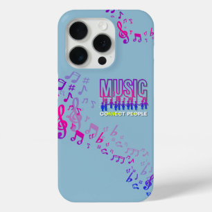Music Connects People   iPhone 15 Pro Case
