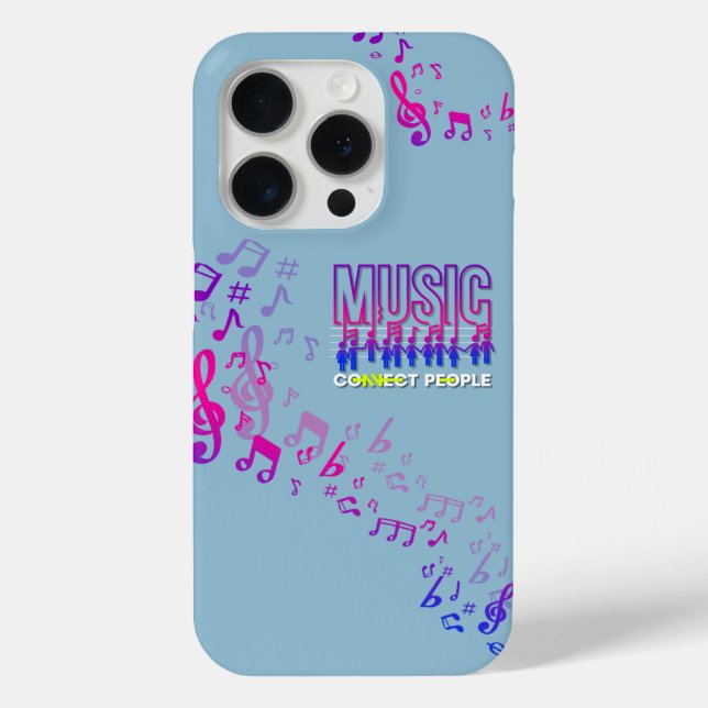 Music Connects People | Case-Mate iPhone Case (Back)