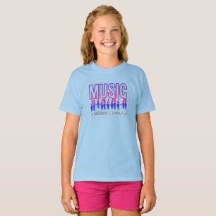 Music Connects People   Kids T-Shirt