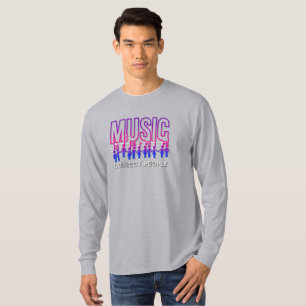 Music Connects People   Men Long Sleeve T-Shirt