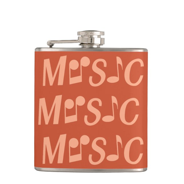 MUSIC custom flask (Front)