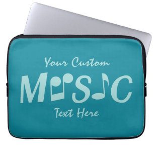 MUSIC custom laptop sleeves