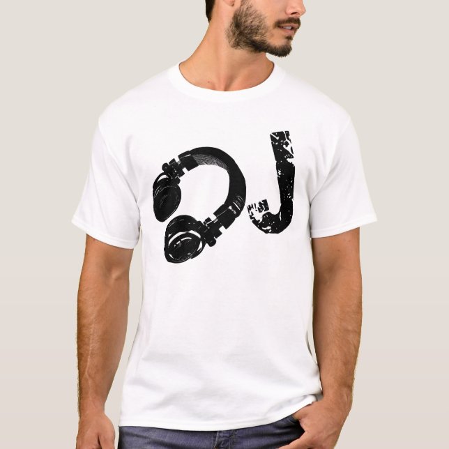 music d.j. / DJ headphone T-Shirt (Front)