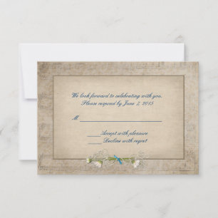 Music & Daisies RSVP Card
