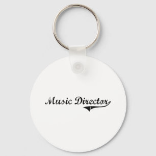Music Director Professional Job Key Ring
