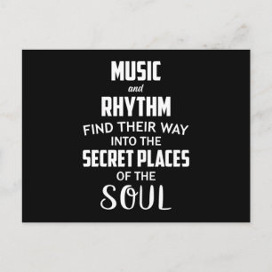 Music DJ Dance Art Hip Hop Guitar Funny Gift Idea Postcard