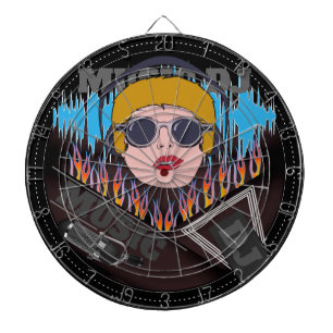 Music DJ Dartboard