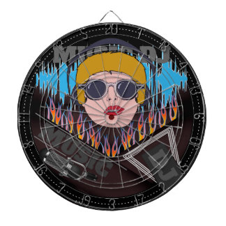 Music DJ Dartboard