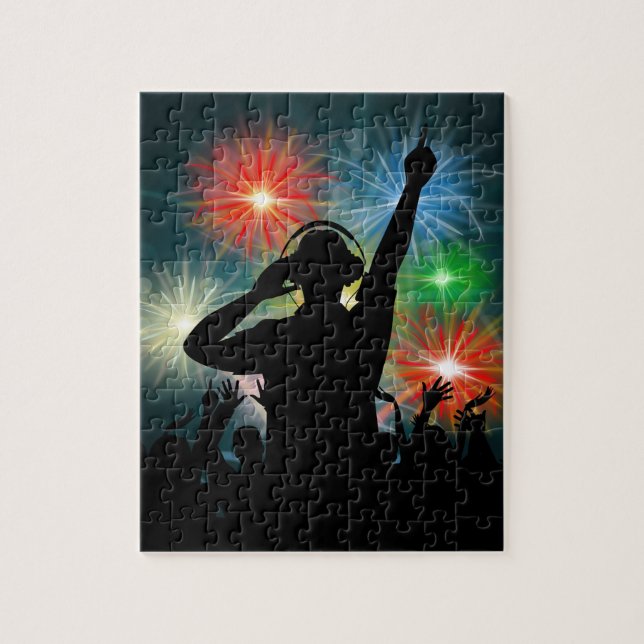 Music DJ puzzle (Vertical)