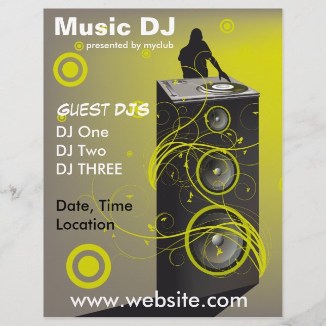 Music DJ Rave Flyer (Front)