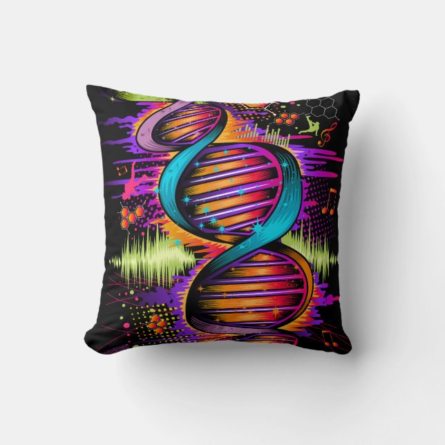 Music DNA Cushion (Front)