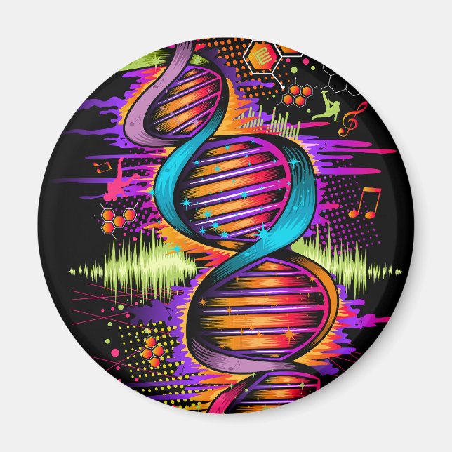Music DNA Magnet (Front)