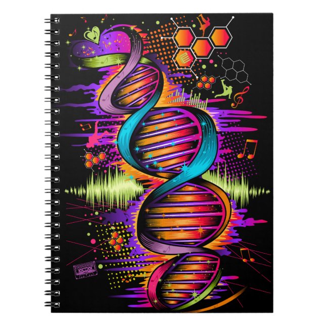 Music DNA Notebook (Front)