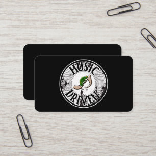Music driven business card
